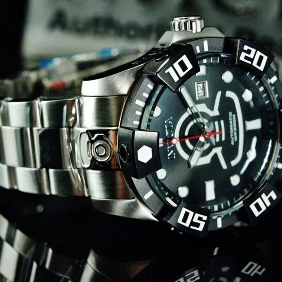 Men's Grand Diver Automatic 46mm Black Watch! New!